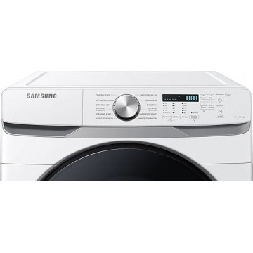 Samsung Πλυντήριο Ρούχων 18kg με Ατμό 1100 Στροφών WF18T8000GW/LV